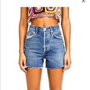 Agolde Dee Super Hi Rise Shorts